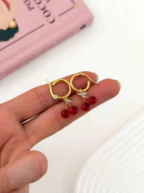 ARGOLLA CEREZA DA3158