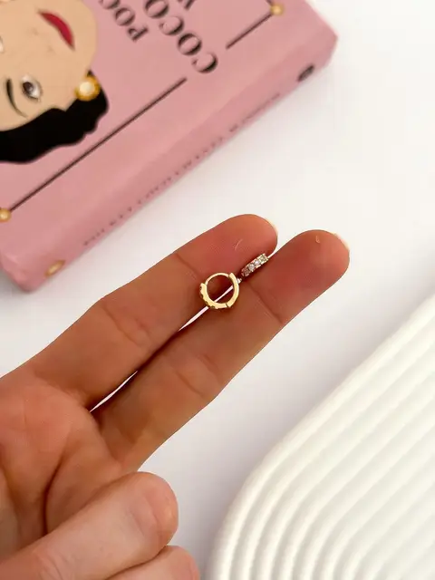 ARGOLLA STRASS ROSA DA3041