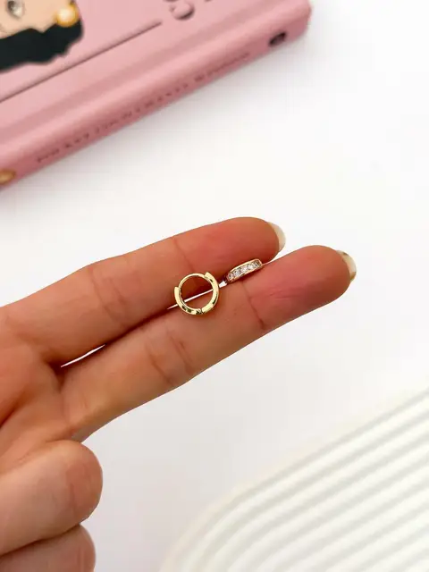 ARGOLLA STRASS ROSA DA3054