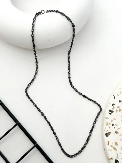CADENA ACERO NEGRO N76 50 cm
