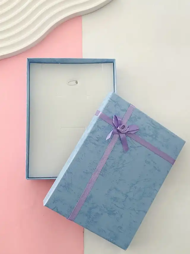 CAJA PARA CONJUNTOS C02 AZUL 16*12CM
