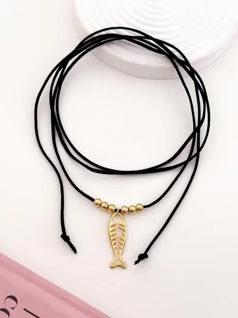 CHOKER GAMUZA AC742
