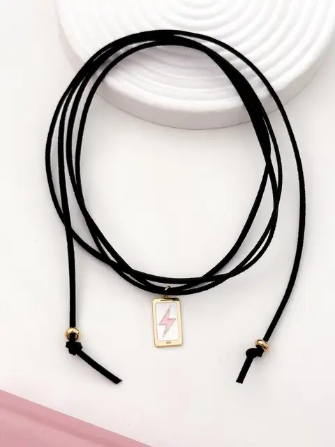 CHOKER GAMUZA AC754