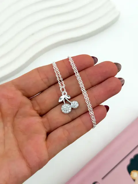 COLLAR CEREZA BCO1293
