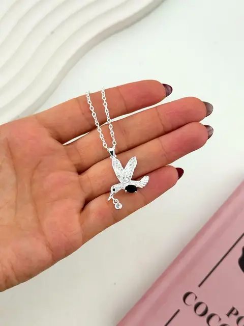 COLLAR COLIBRI NEGRO BCO1303