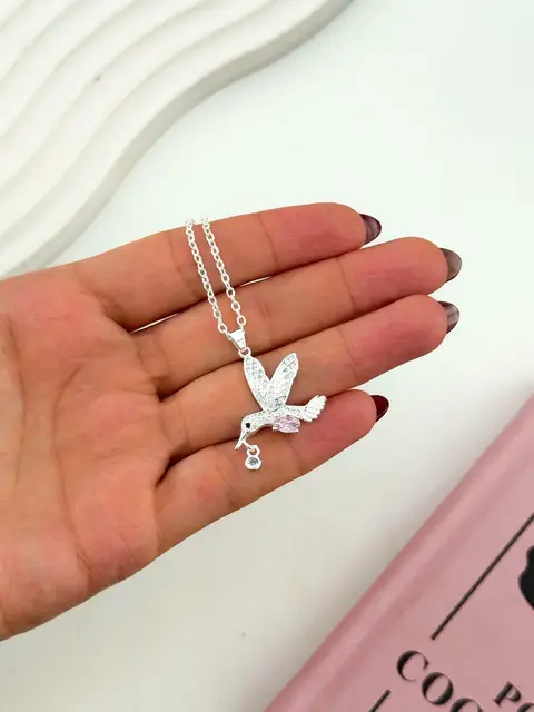 COLLAR COLIBRI TORNASOL BCO1300