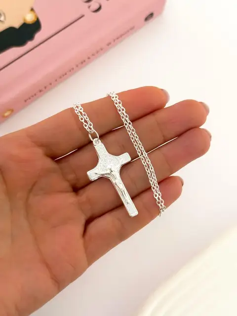 COLLAR CRUZ BCO2698