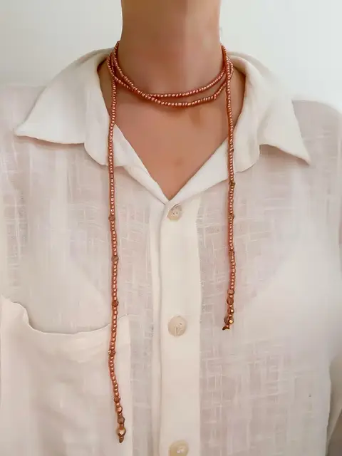 COLLAR LARGO MOSTACILLONES QCO634