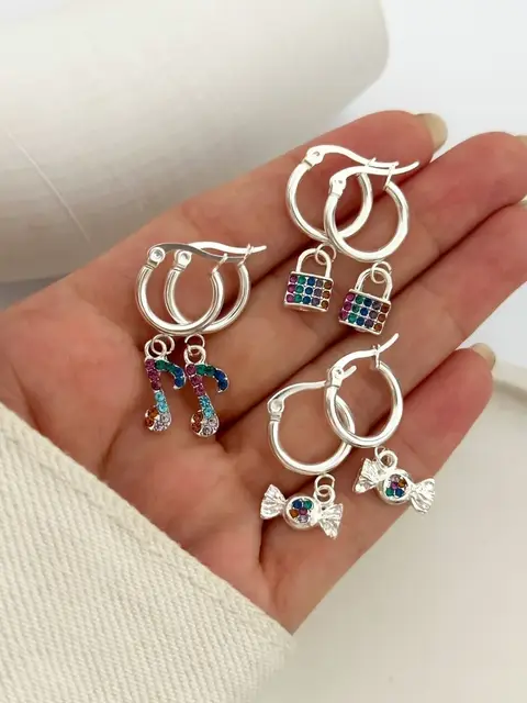 Pack Aros Strass x3 PA190