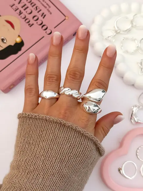 PACK x12 ANILLOS BLANCOS PA1209