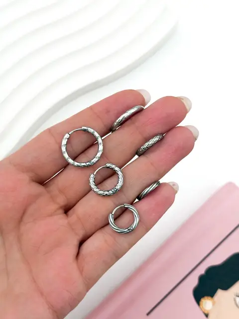 PACK X3 AROS ACERO PA438