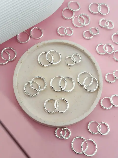PACK X3 AROS CLIP BLANCOS PA379