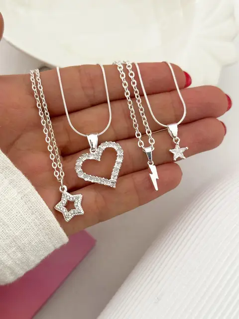 PACK X3 COLLARES SURTIDOS PA265