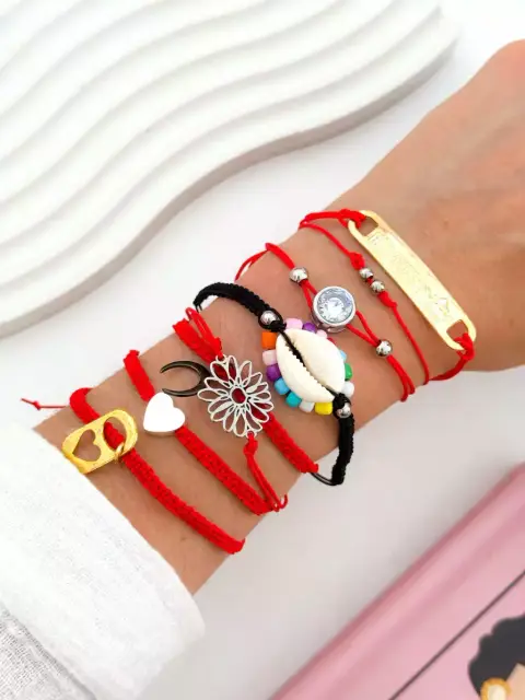 PACK x3 PULSERAS REGULABLES PA516