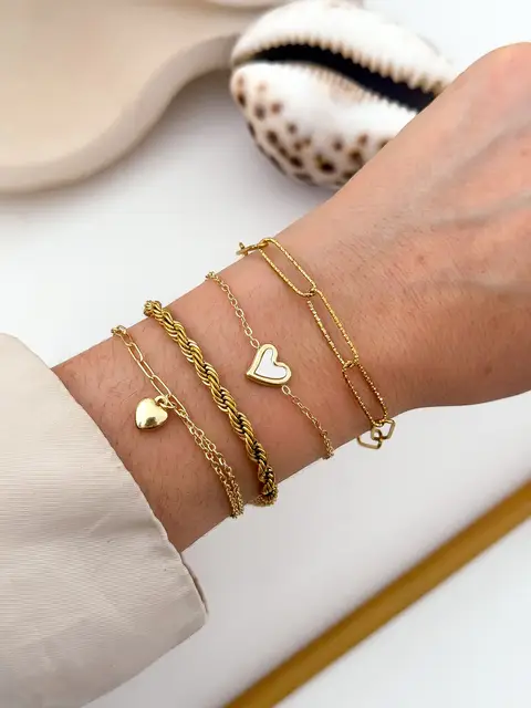 PACK X3 PULSERAS SURTIDAS PA1174