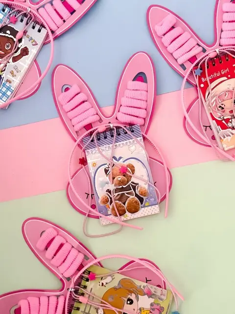 PACK X3 SET LIBRETA + ACCESORIO PELO INFANTIL PA639