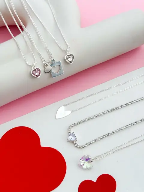 PACK X5 COLLARES BLANCO PA392