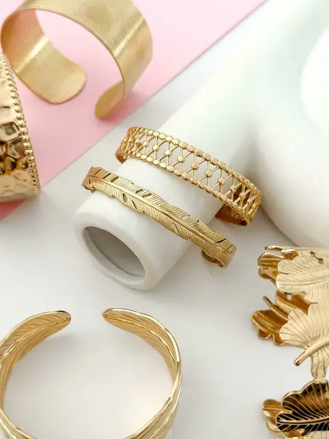 PACK X5 PULSERAS GOLD PA735