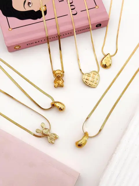 PACK x6 COLLARES PA1154