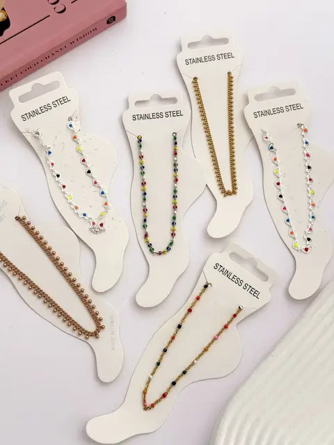 PACK X6 TOBILLERAS SURTIDAS PA599