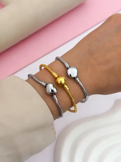 PACK X 3 PULSERAS CHARMS SURTIDAS PA641 -