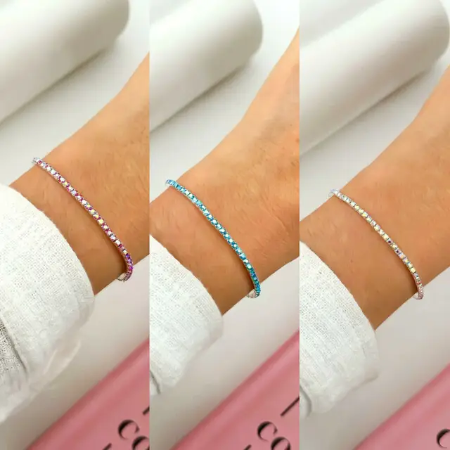 PACKX3 PULSERA STRASS PA726