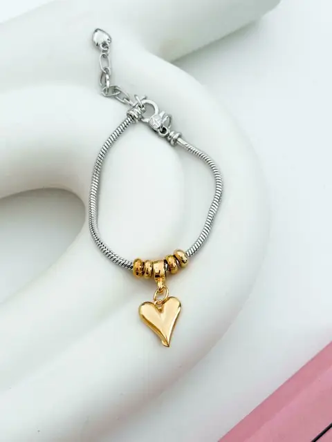 PULSERA CHARMS (INCLUYE DIJE) QP521 -