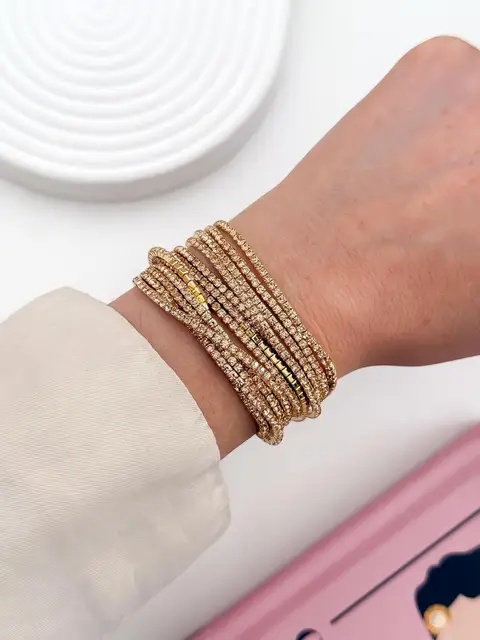 PULSERA STRASS AC834