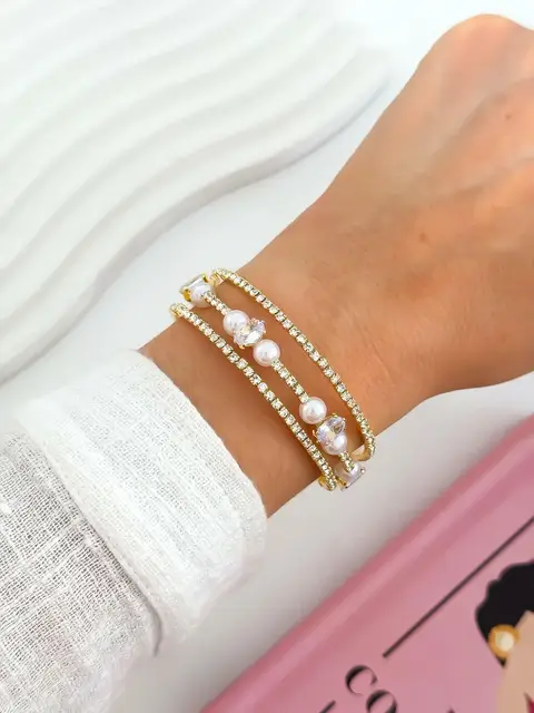PULSERA STRASS DP524