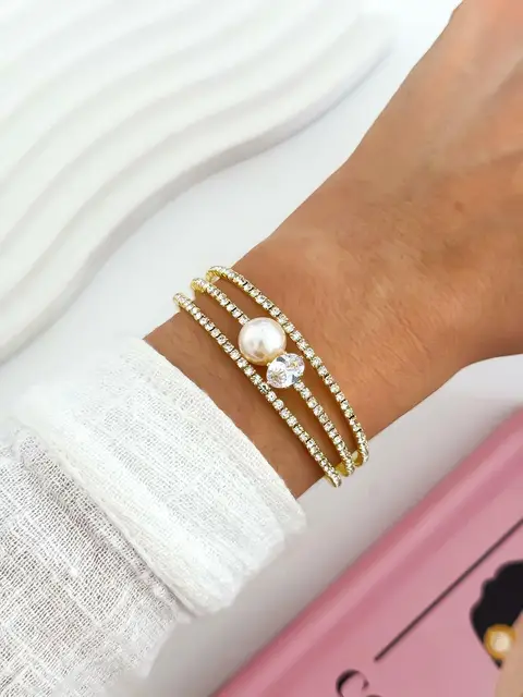 PULSERA STRASS DP532