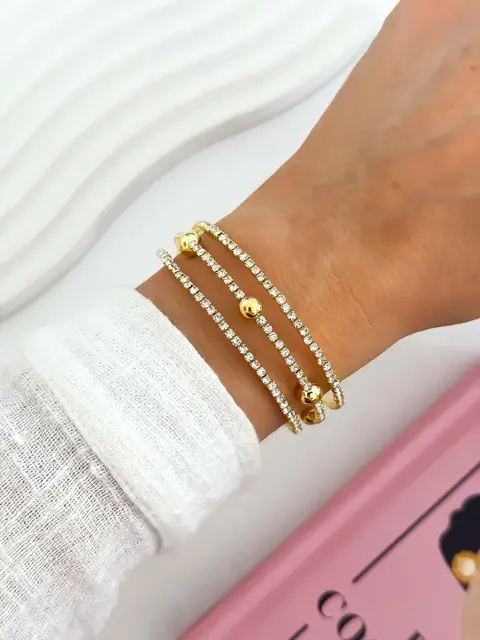 PULSERA STRASS DP534