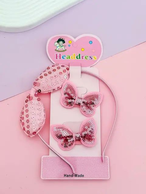 SET ACCESORIOS DE PELO INFANTIL COL555