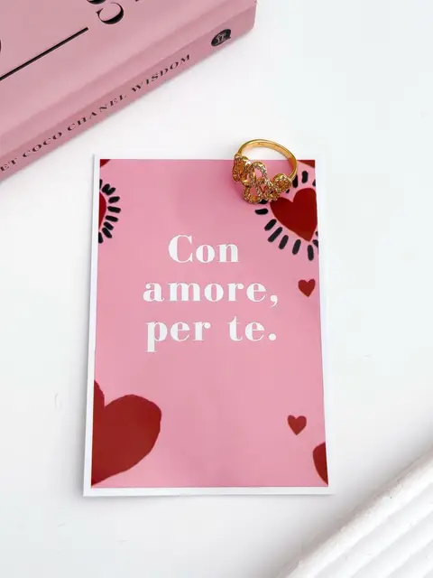 SET ANILLO + CARTON PA821