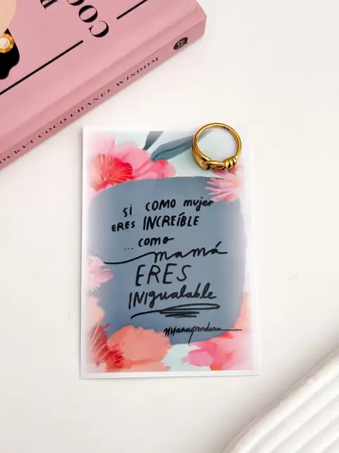 SET ANILLO + CARTON PA823