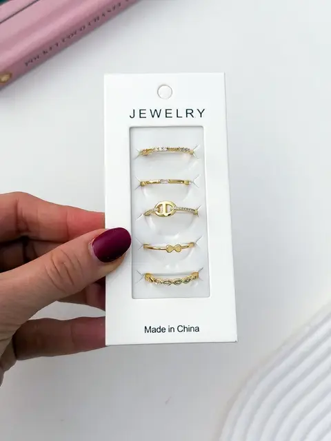 SET ANILLOS REGULABLES PA1134