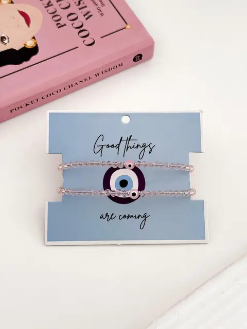 SET DE PULSERAS + CARTON PA705